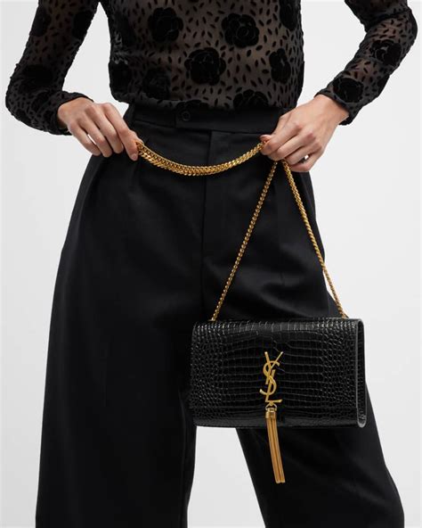 kate monogram ysl medium|ysl kate medium crocodile.